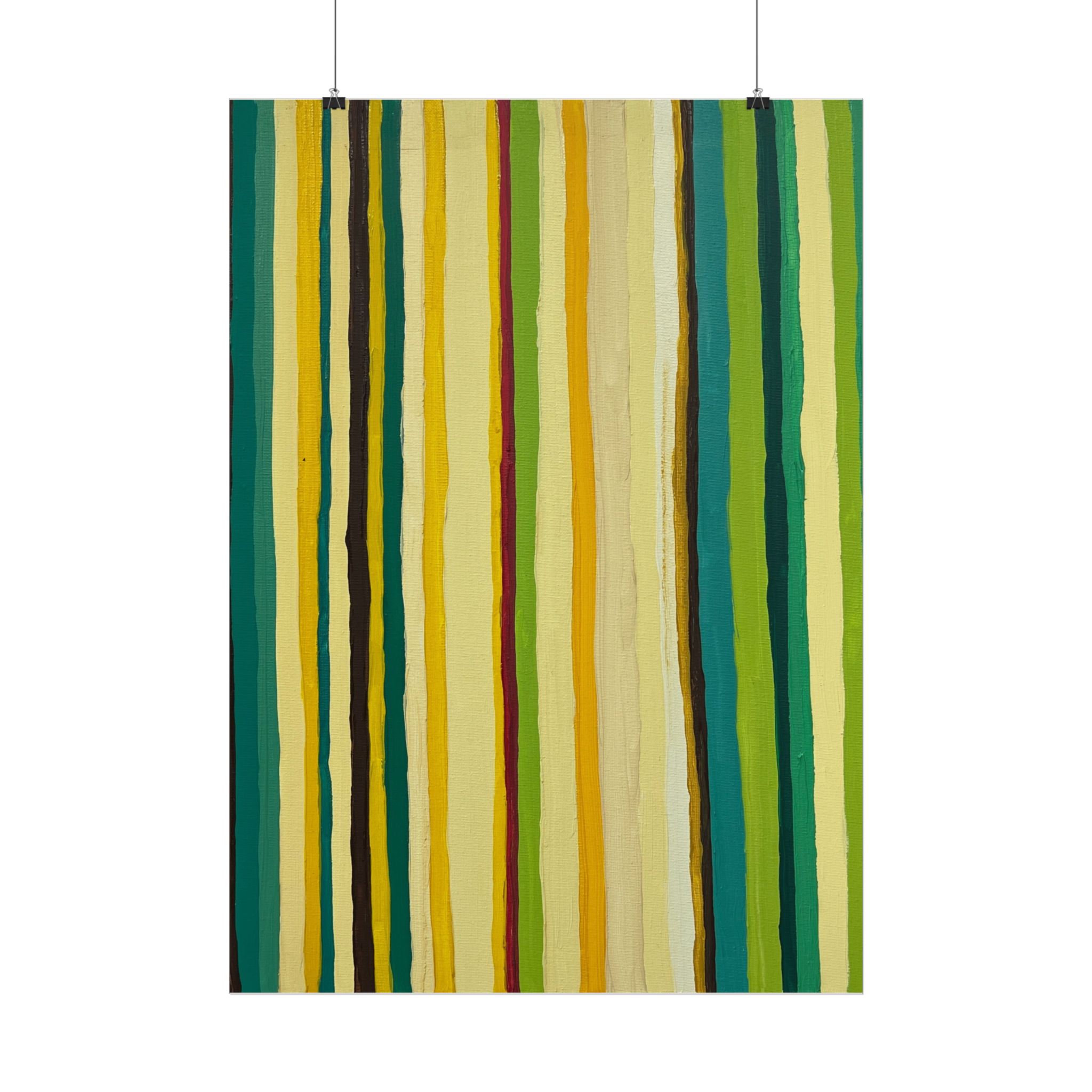 Green and Yellow Stripes