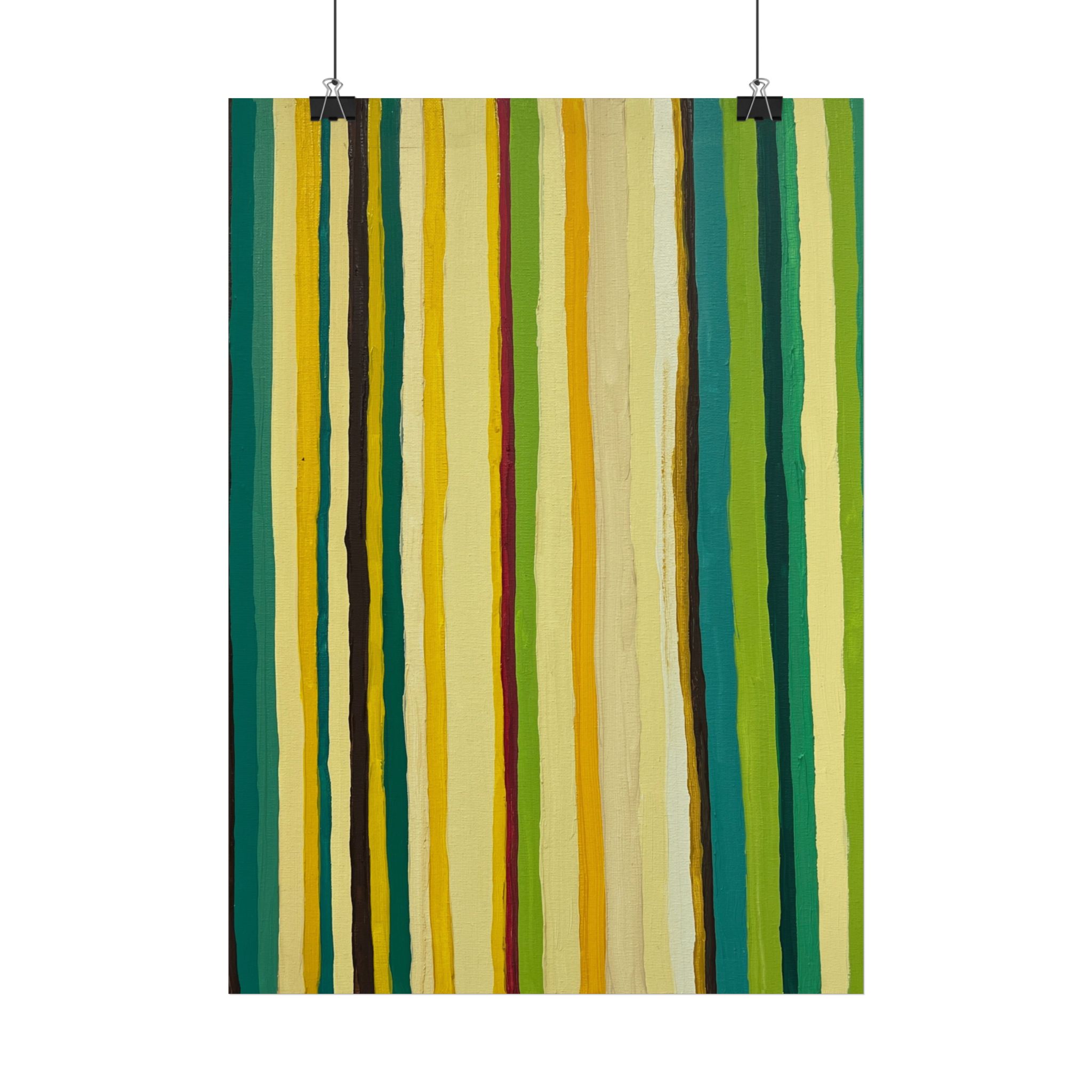 Green and Yellow Stripes