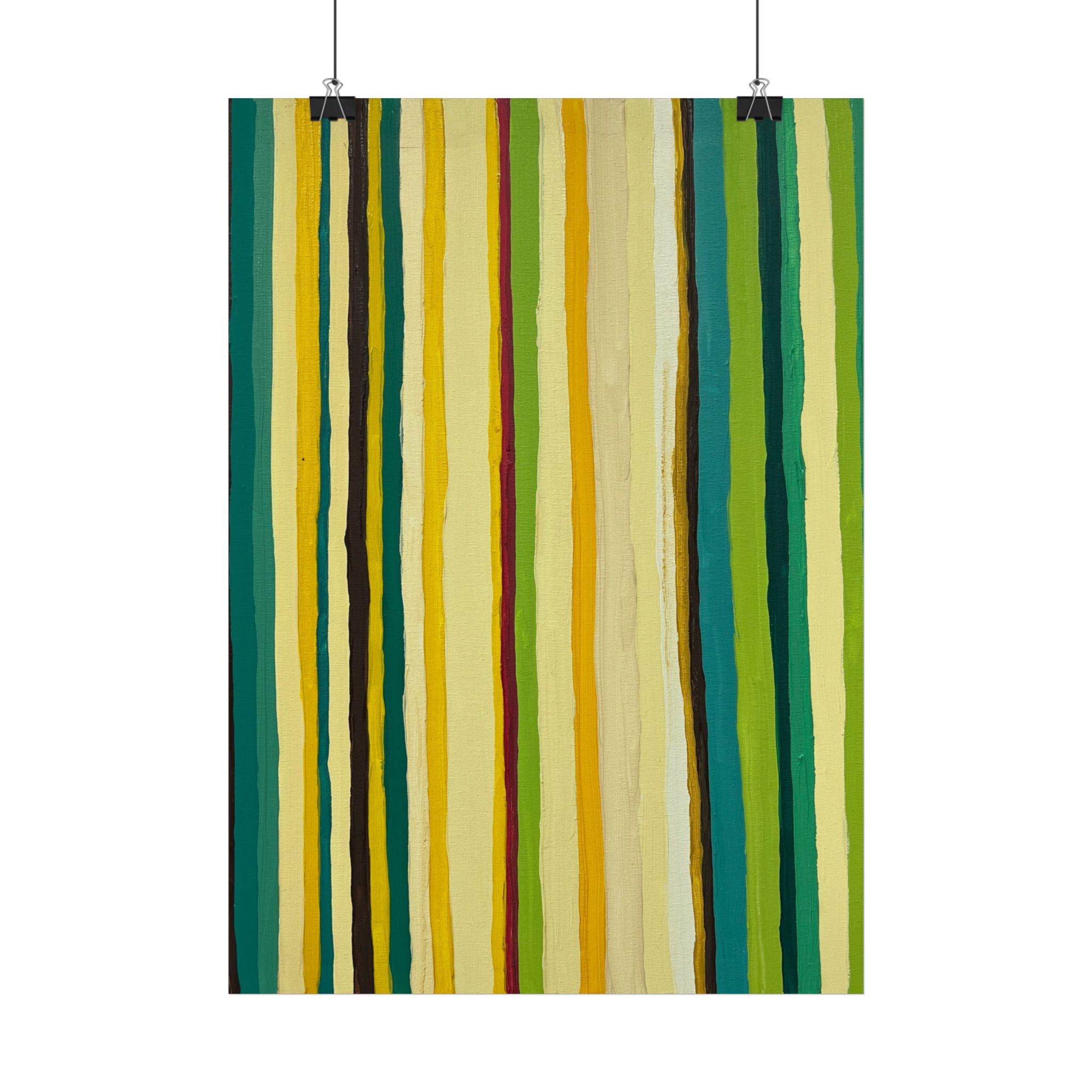Green and Yellow Stripes