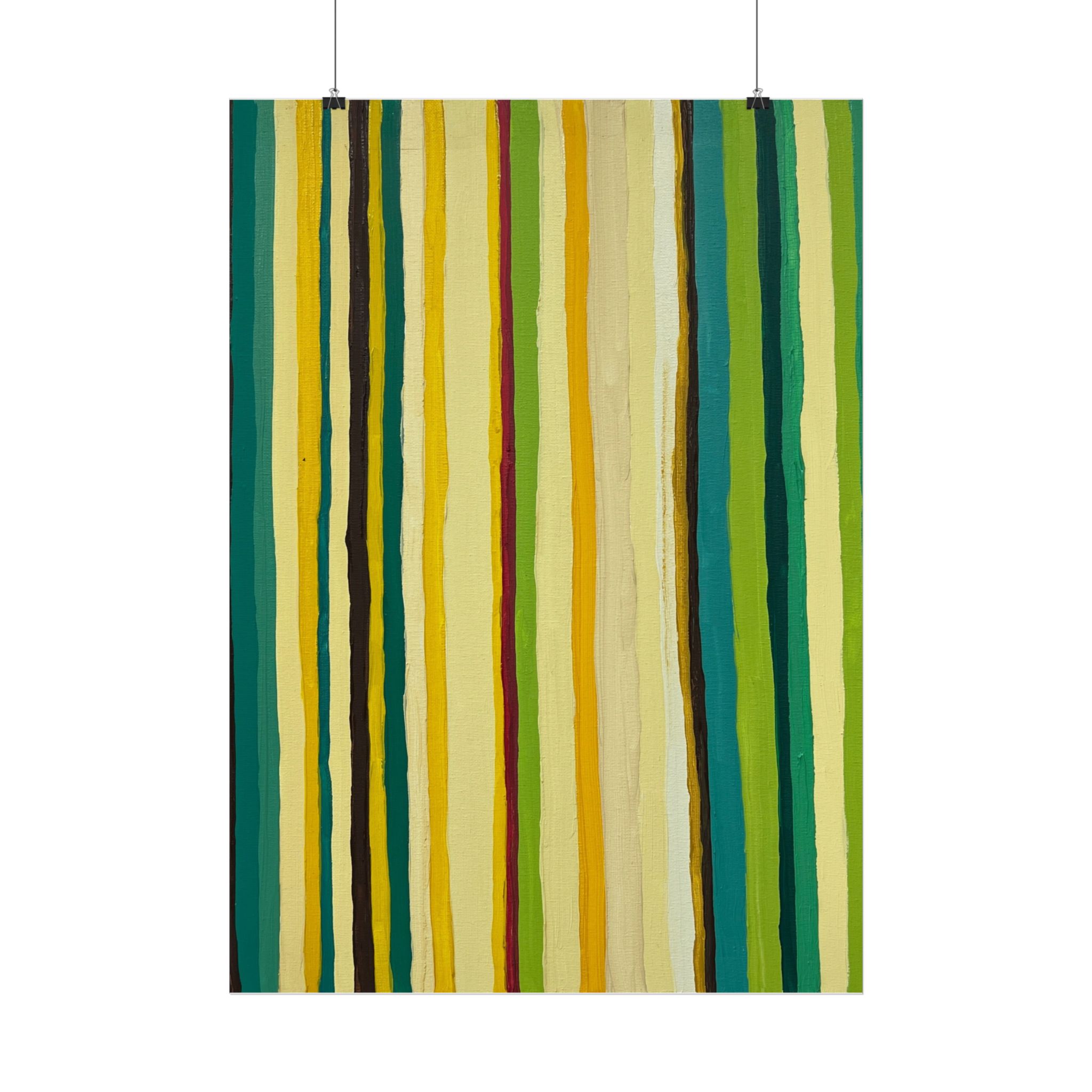 Green and Yellow Stripes